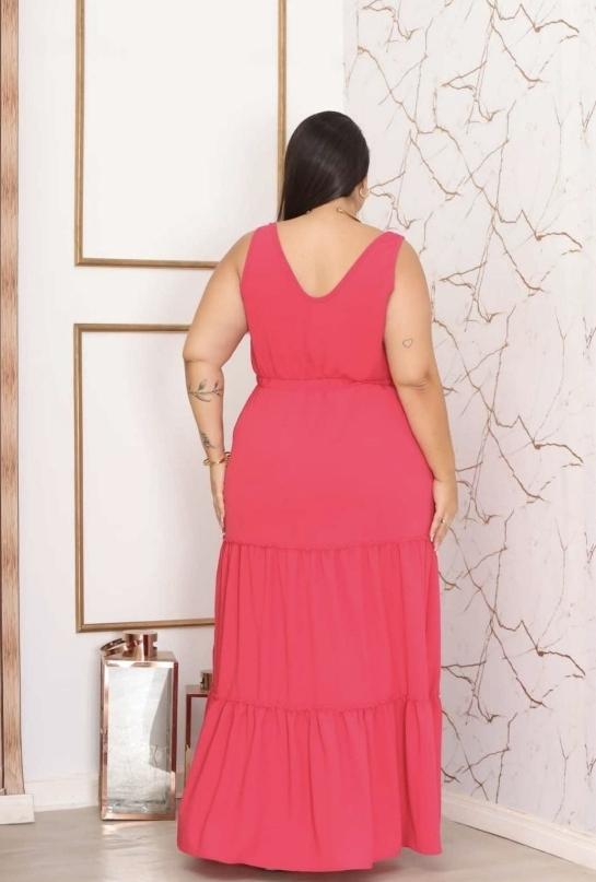 VESTIDO DUNA - C�D:11014901 - COR VERMELHO